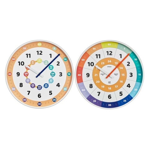 Time Teacher Wall Clock