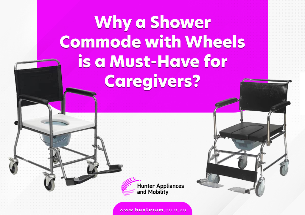 Benefits of using a shower commode chair with wheels